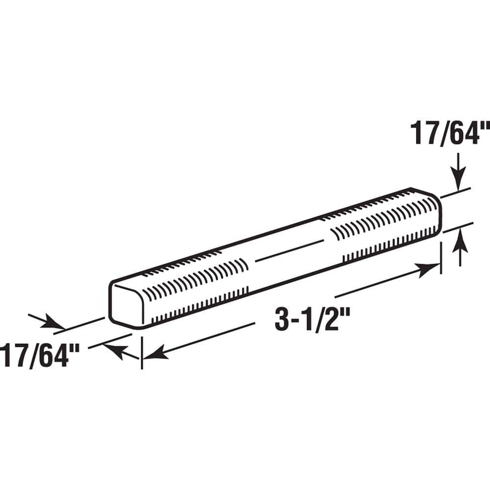 Prime-Line 3-1/2 in. Replacement Spindle (10-pack) (2)