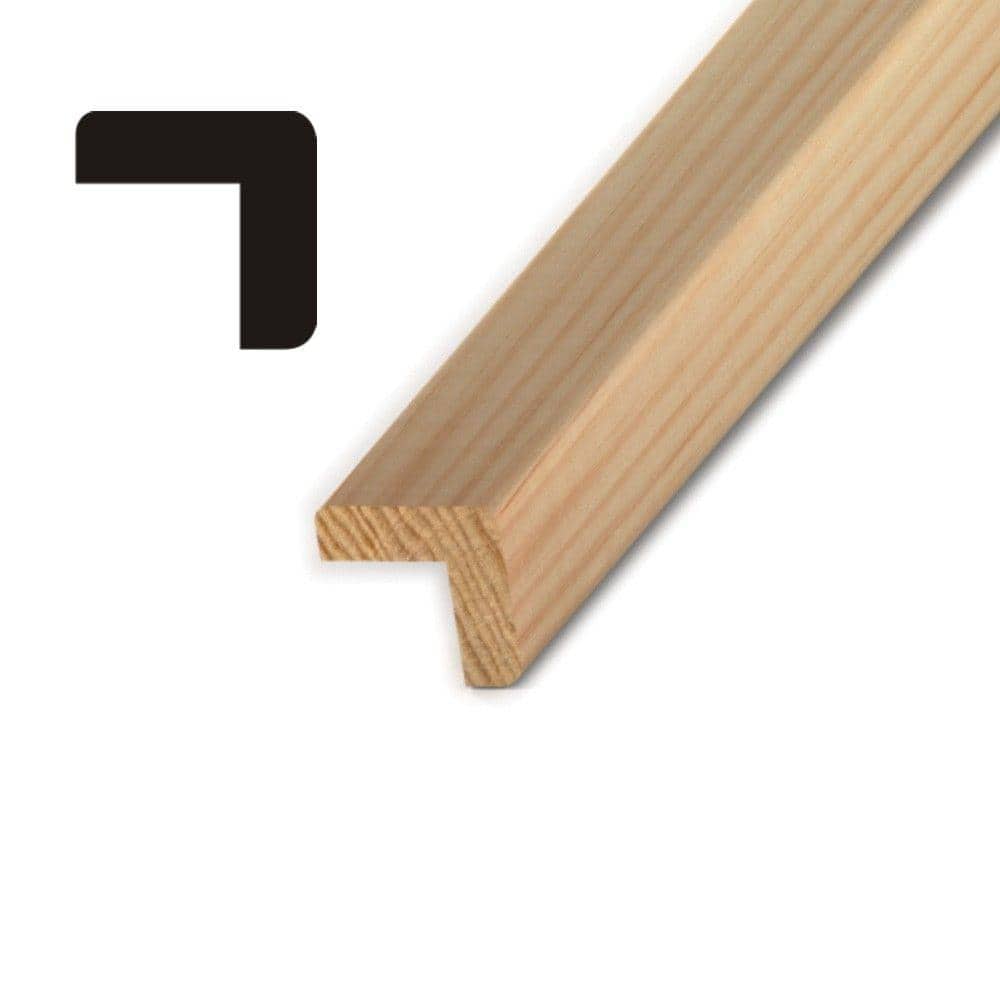 Kelleher 1-3/8 in. x 1-3/8 in. Pine Outside Corner Moulding