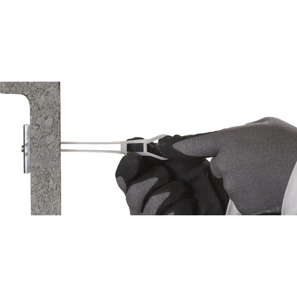 Hilti 3/8 in. x 2-1/2 in. HTB-3 Toggle Bolt Drywall Anchor with Zinc-Plated Slotted Round Head Screw (4-Pack) (3)
