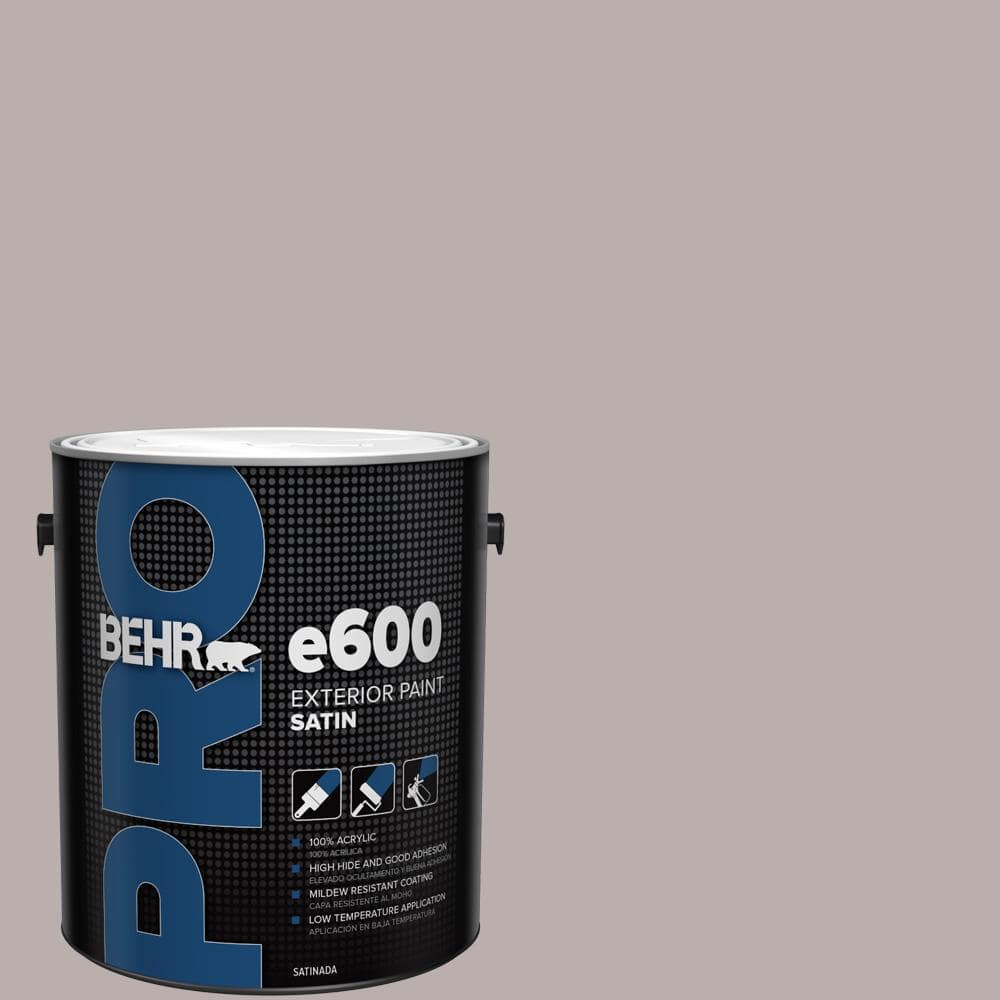 BEHR PRO 1 gal. #PPU17-11 Vintage Mauve Satin Exterior Paint