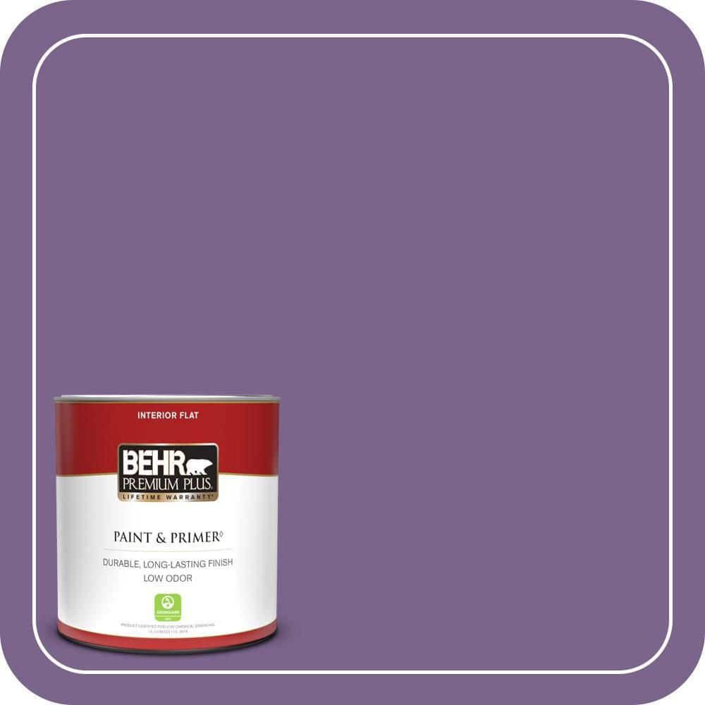 BEHR PREMIUM PLUS #M570-6 Notorious Flat Low Odor & Primer (1)
