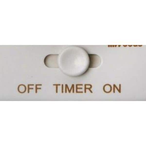 Woods 20-Amp 24-Hour In-Wall Programmable Mechanical Timer, White (3)