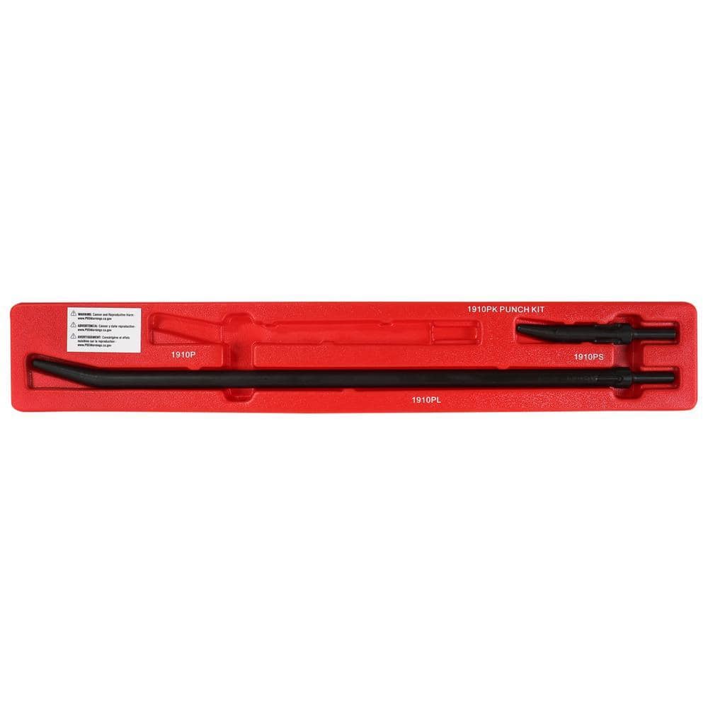 Unbranded 22 in. L and 5 in. Short Punch Kit for Kentucky Kicker Shockit Driver 1/2 in., 3/8 in., 3/4 in. Kits (1)