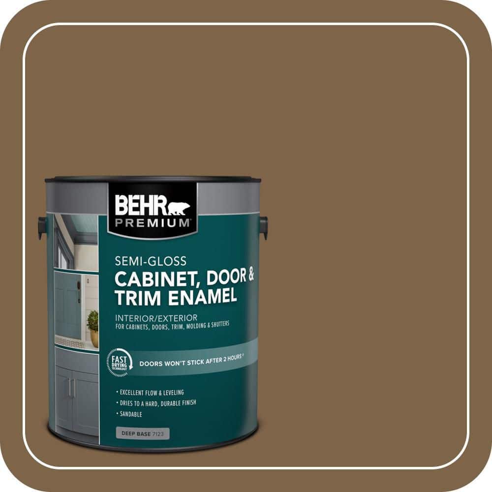 BEHR PREMIUM 1 gal. #PPU4-19 Arts and Crafts Semi-Gloss Enamel Interior/Exterior Cabinet, Door & Trim Paint