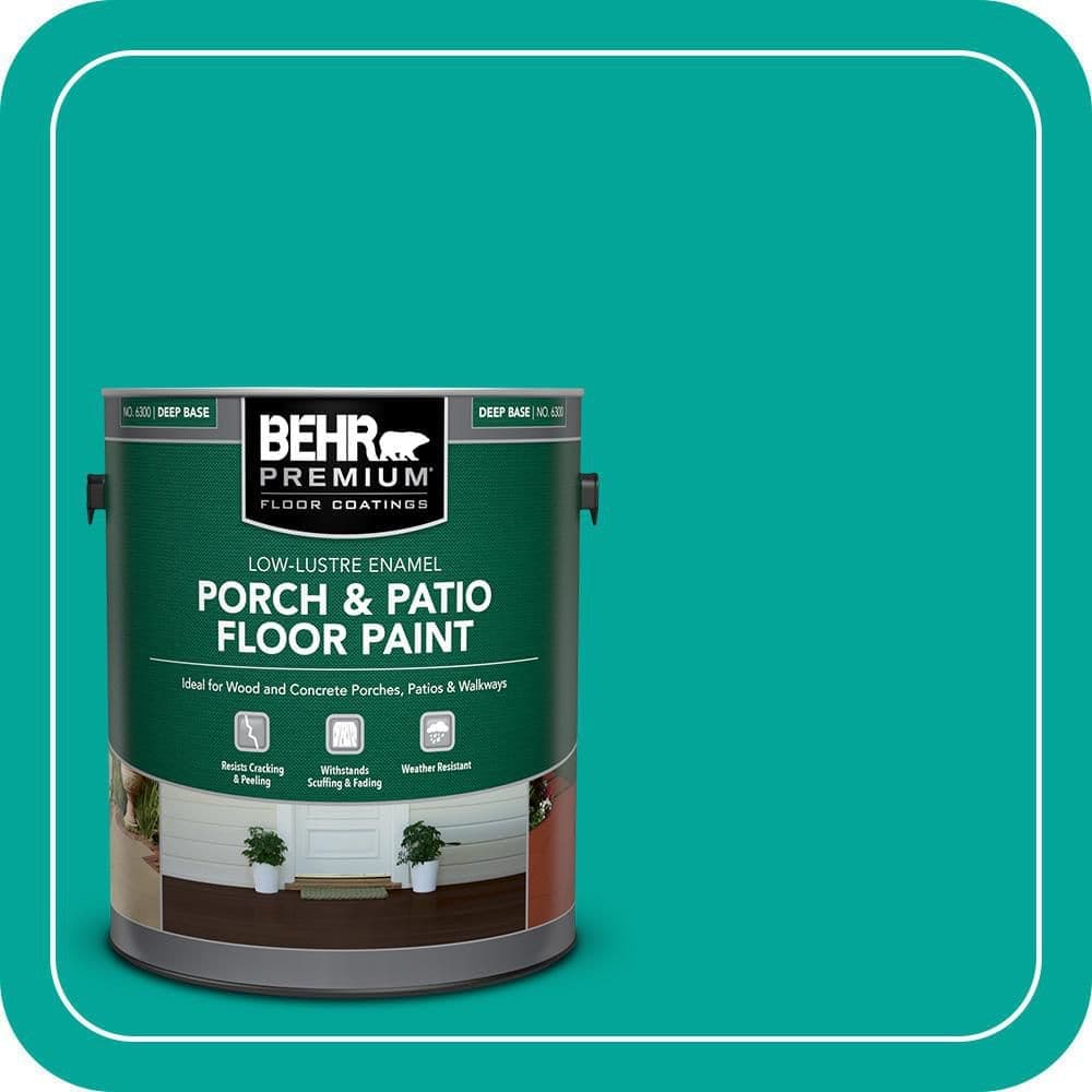 BEHR PREMIUM #HDC-MD-22 Textured Low-Lustre Enamel Interior/Exterior Porch and Patio Anti-Slip Floor Paint (1)