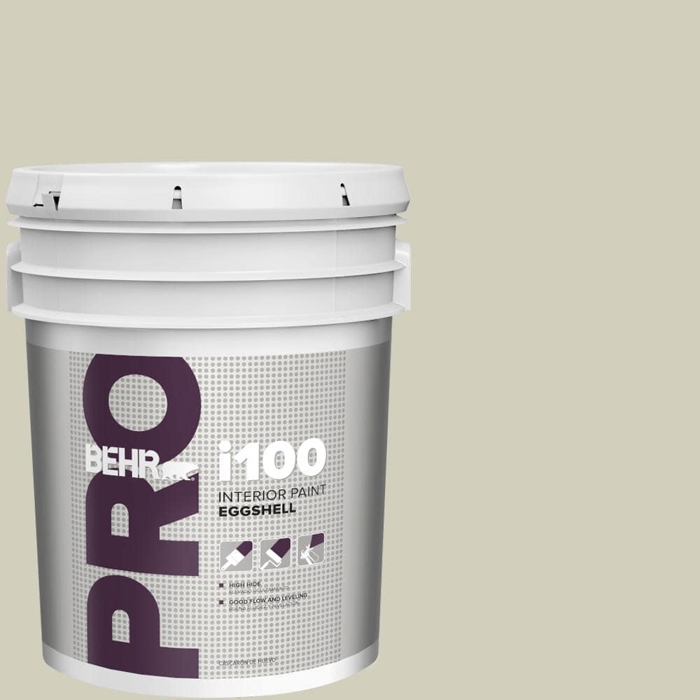 BEHR PRO 5 gal. #780C-3 Ocean Pearl Eggshell Interior Paint