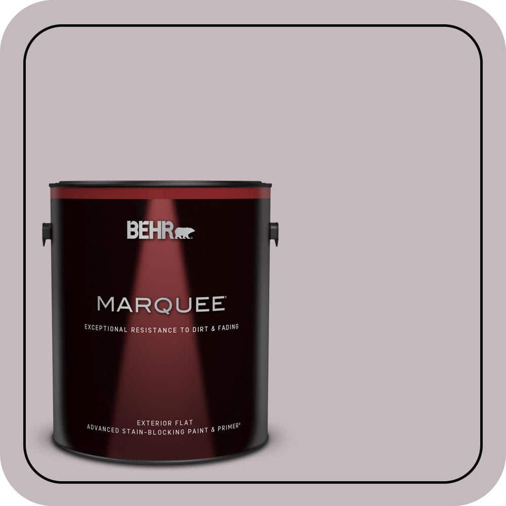 BEHR MARQUEE 1 gal. #N110-2 Mulberry Stain Flat Exterior Paint & Primer
