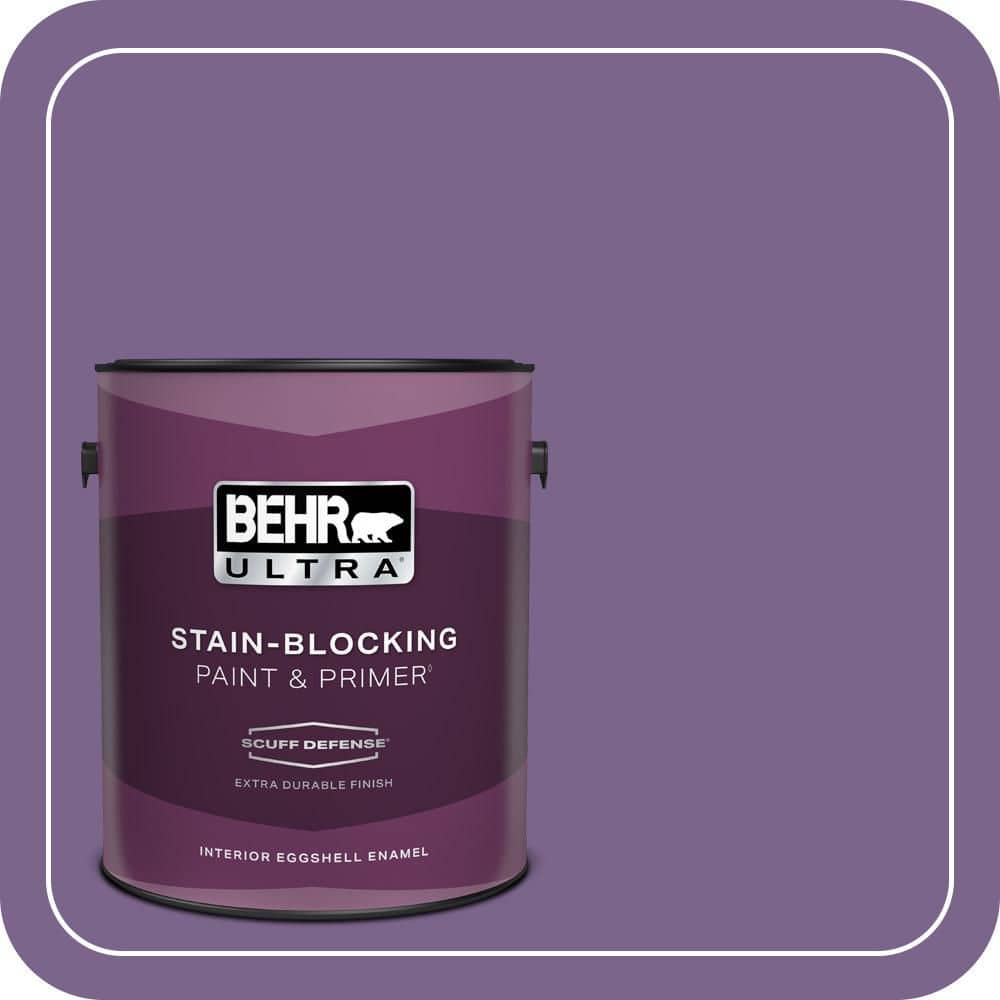 BEHR ULTRA 1 gal. #M570-6 Notorious Extra Durable Eggshell Enamel Interior Paint & Primer