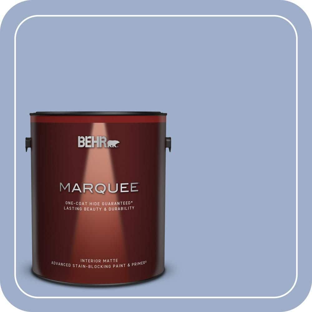 BEHR MARQUEE 1 gal. #MQ5-17 Poetry Reading One-Coat Hide Matte Interior Paint & Primer