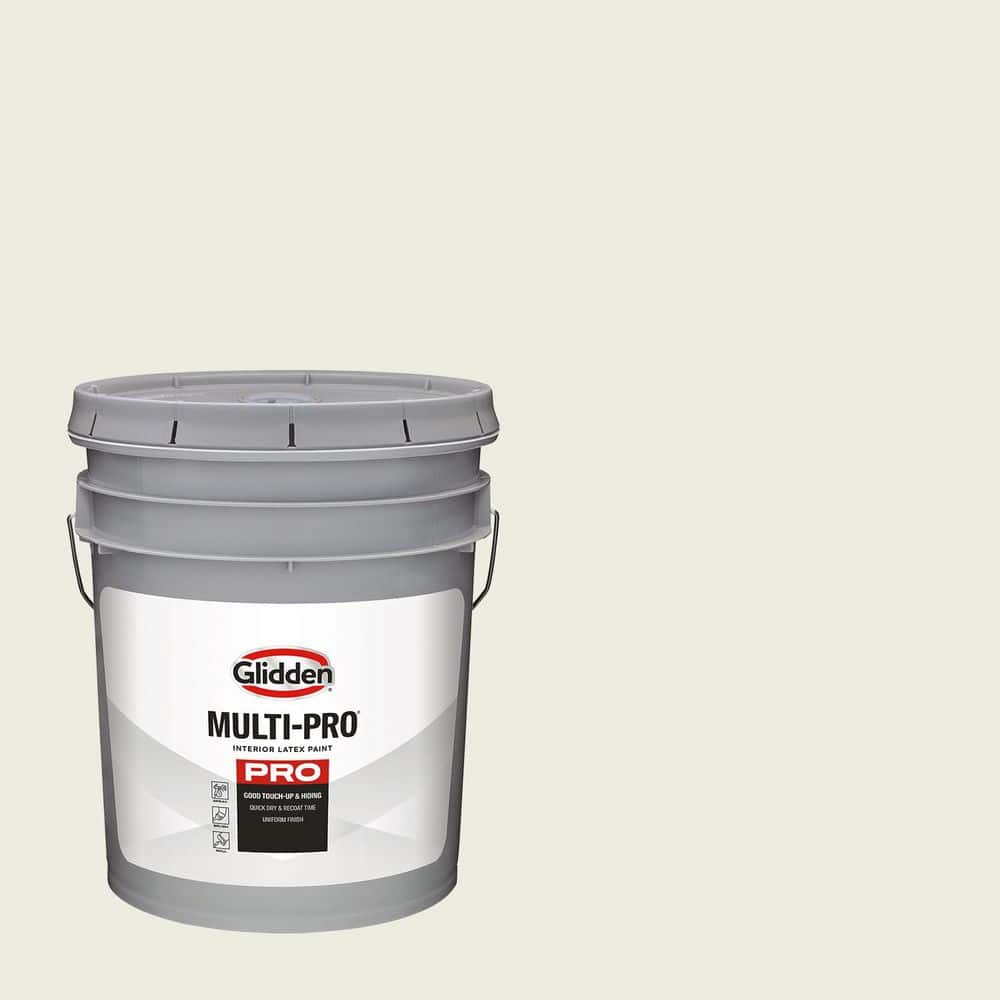 Glidden Multi-Pro 5 gal. PPG1123-1 Ageless Ultra Flat Interior Paint (1)