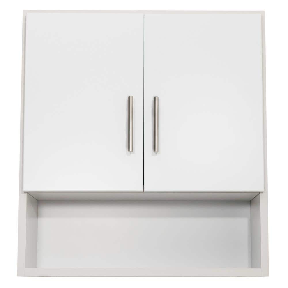 Simplicity by Strasser Slab 24 in. W 8.5 in. D 26 in. H Simplicity Wall Cabinet/Toilet Topper/Over the John