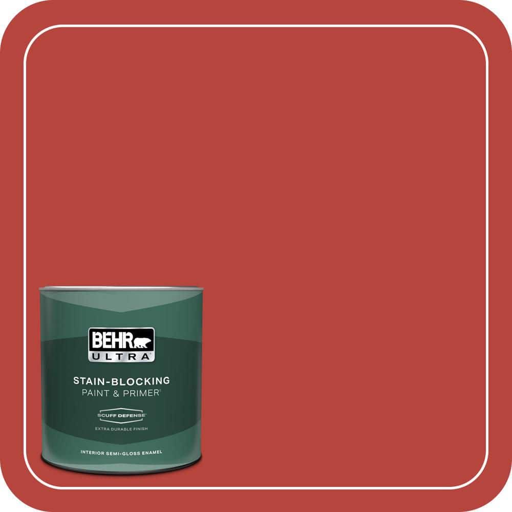 BEHR ULTRA 1 qt. #P160-7 Stiletto Love Extra Durable Semi-Gloss Enamel Interior Paint & Primer