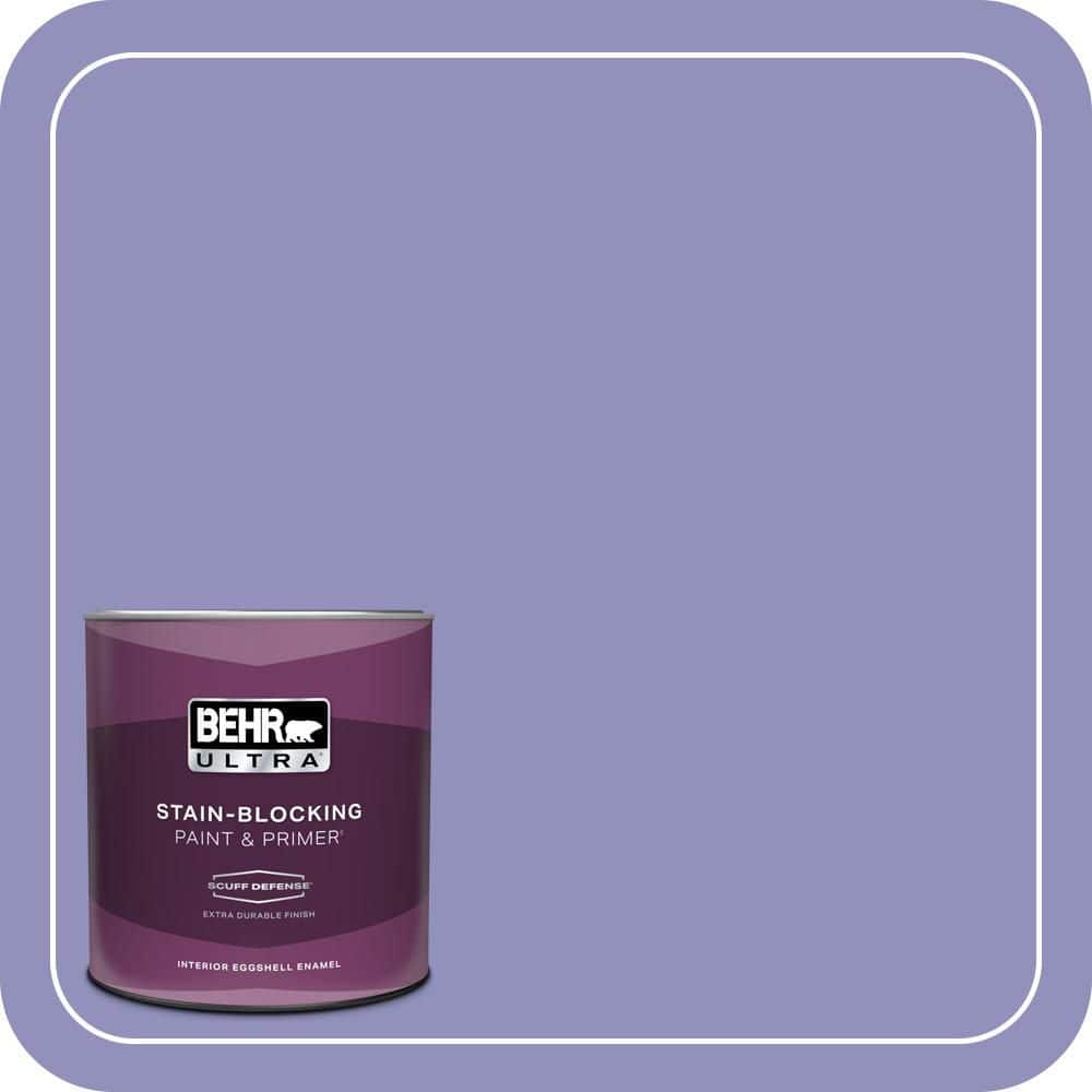BEHR ULTRA 1 qt. #PPU16-05 Lily of the Nile Extra Durable Eggshell Enamel Interior Paint & Primer