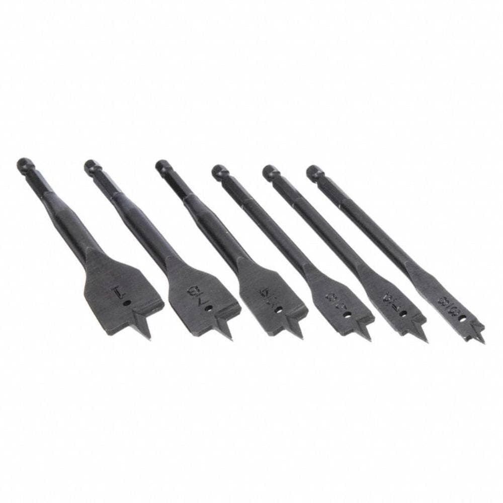 DEWALT Heavy Duty Wood Boring Spade Bit Set (6-Piece) (3)