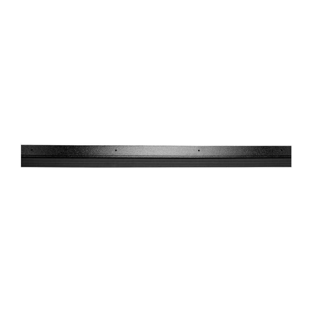 Unique Home Designs 1/8 in. x 36 in. Bug Sweep Black for Doors