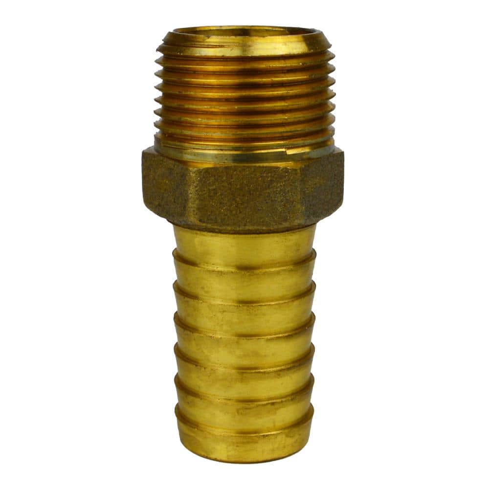 Water Source 3/4 in. Brass Male Insert Adapter (2)