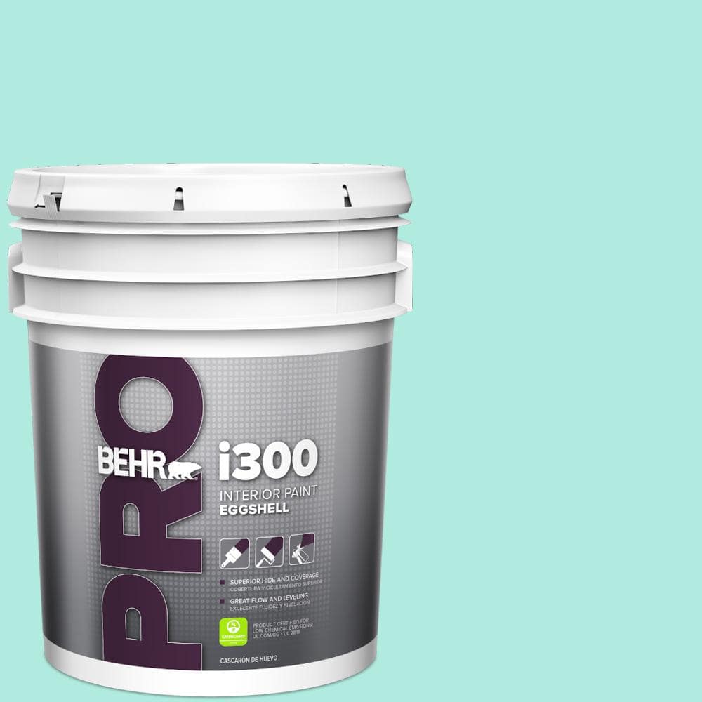 BEHR PRO 5 gal. #MQ4-23 Aloha Eggshell Interior Paint