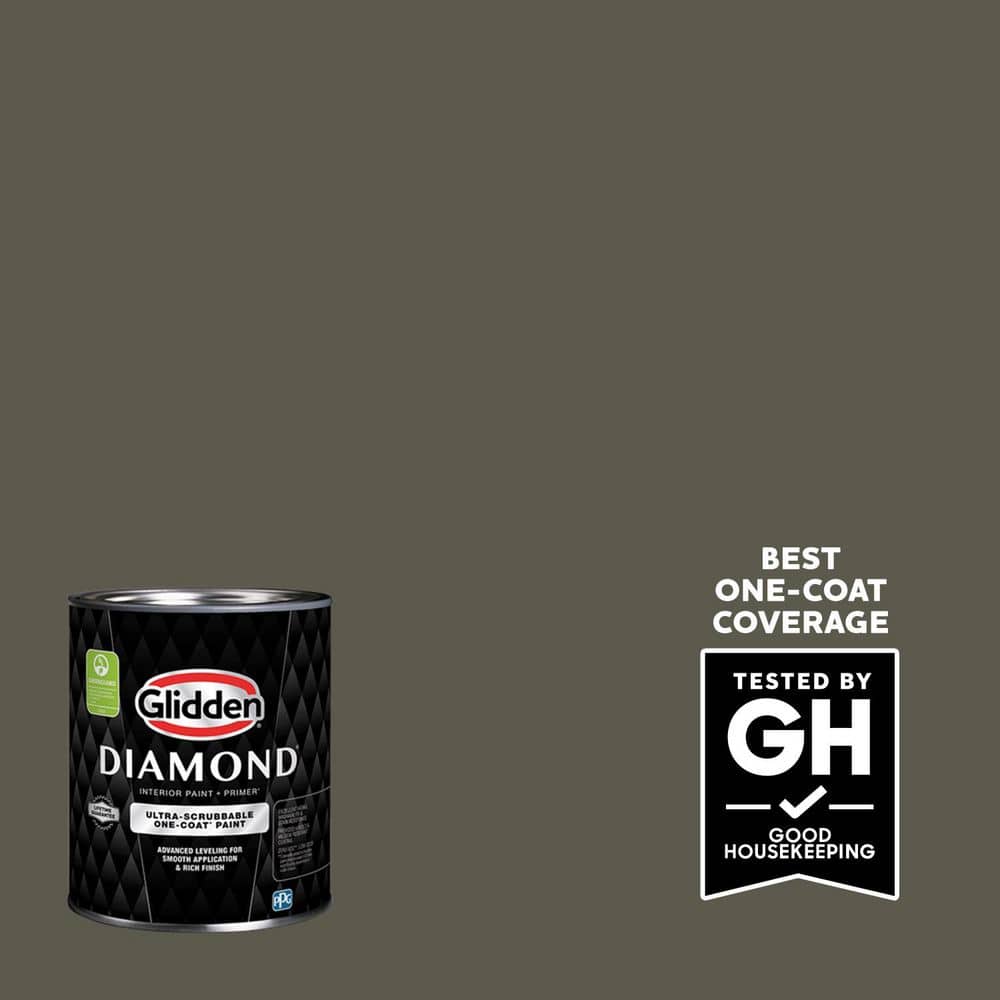 Glidden Diamond 1 qt. PPG1031-7 Osiris Eggshell Interior Paint with Primer
