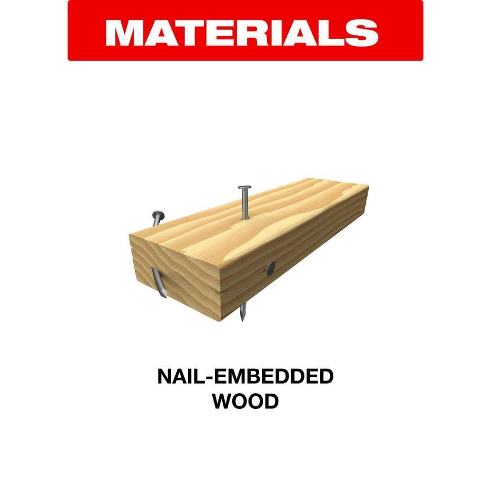 Unbranded AMPED Demo Demon 1-1/4 in. Carbide Teeth Oscillating Blades for Nail-Embedded Wood (10-Pack) (2)
