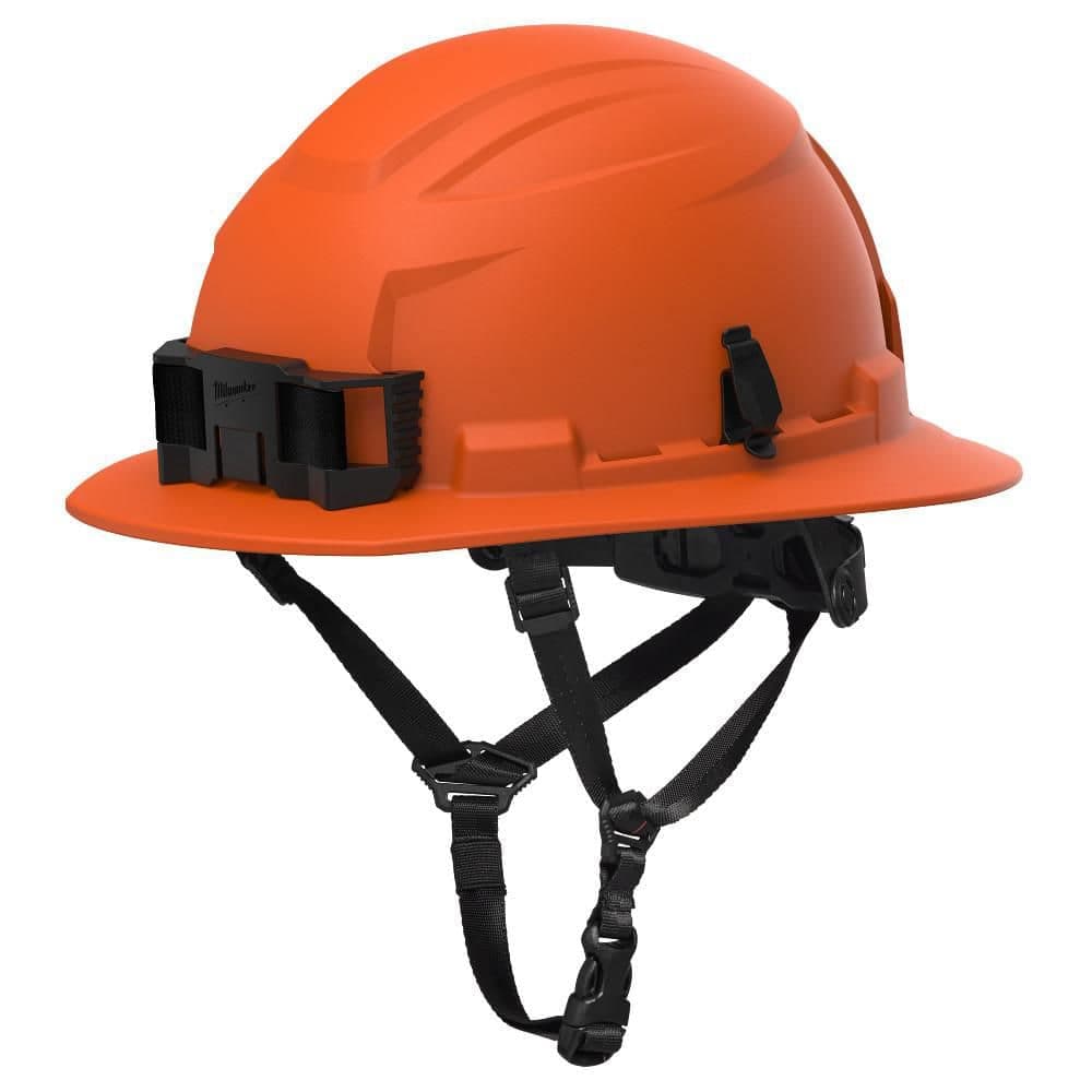 Milwaukee BOLT Orange Type 2 Class E Full Brim Non-Vented Safety Helmet