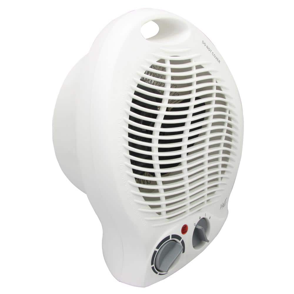 Unbranded 1,500-Watt 2-Settings Portable Fan Heater with Adjustable Thermostat (2)