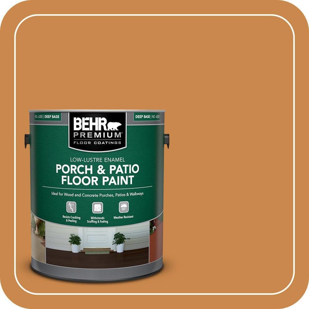 BEHR PREMIUM #M240-7 Low-Lustre Enamel Interior/Exterior Porch and Patio Floor Paint (1)