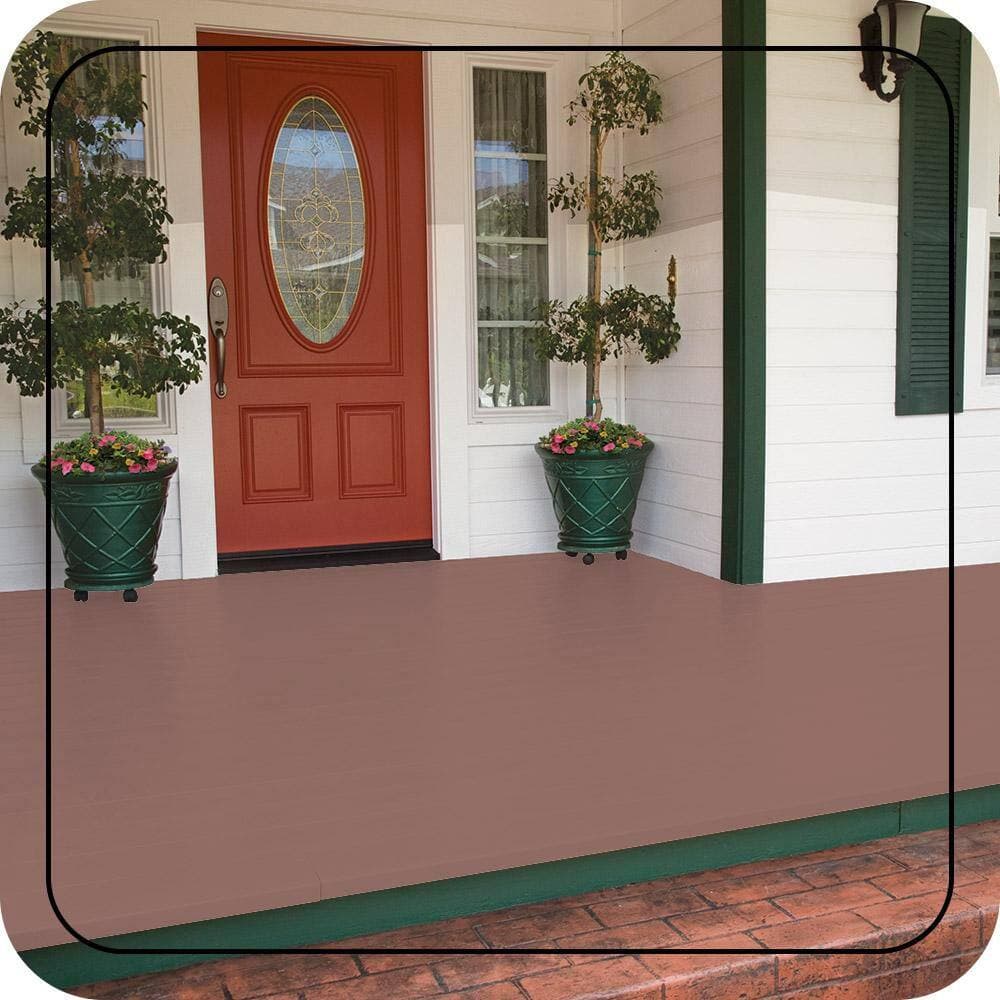 BEHR PREMIUM #S170-5 Low-Lustre Enamel Interior/Exterior Porch and Patio Floor Paint (2)