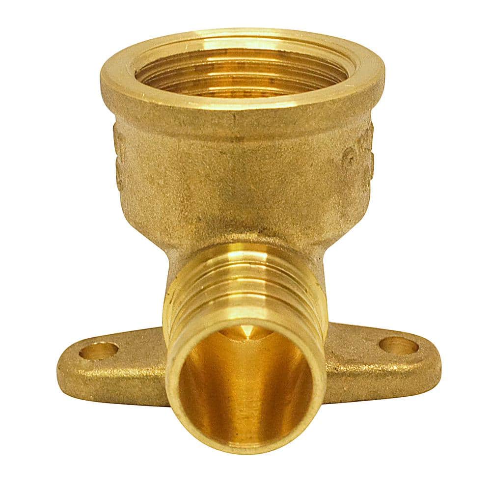 Apollo 1/2 in. Brass PEX-B Barb x 1/2 in. Female Pipe Thread Adapter 90-Degree Drop-Ear Elbow (4)