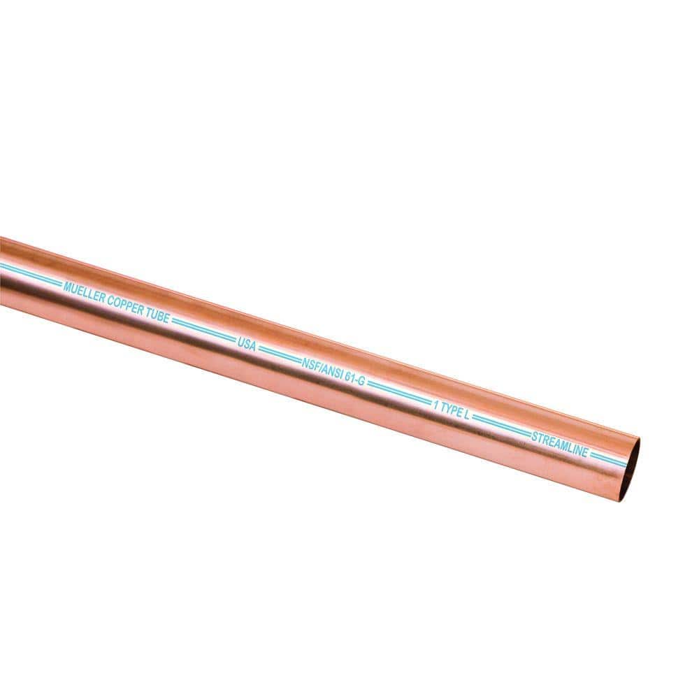 Mueller Streamline 3/4 in. x 5 ft. Copper Type L Pipe