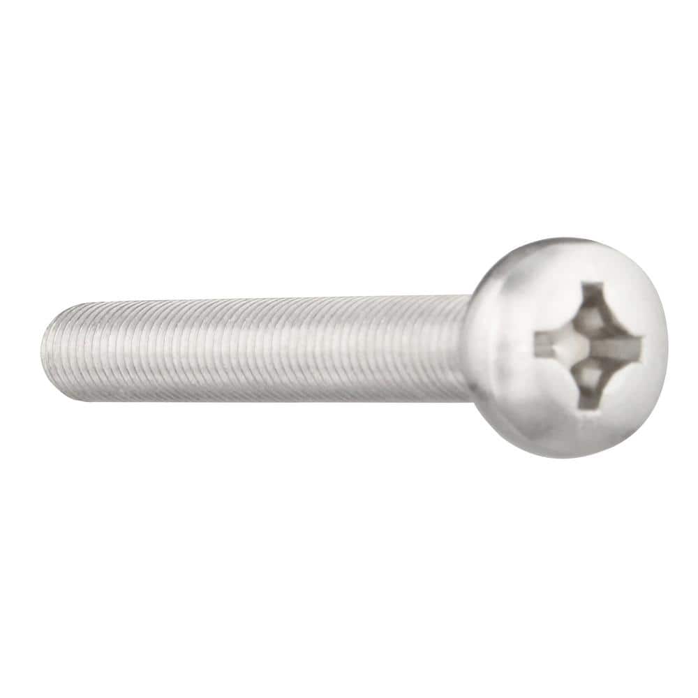 Everbilt M6-1.0 x 70 mm Phillips Pan Head Stainless Steel Machine Screw (3)