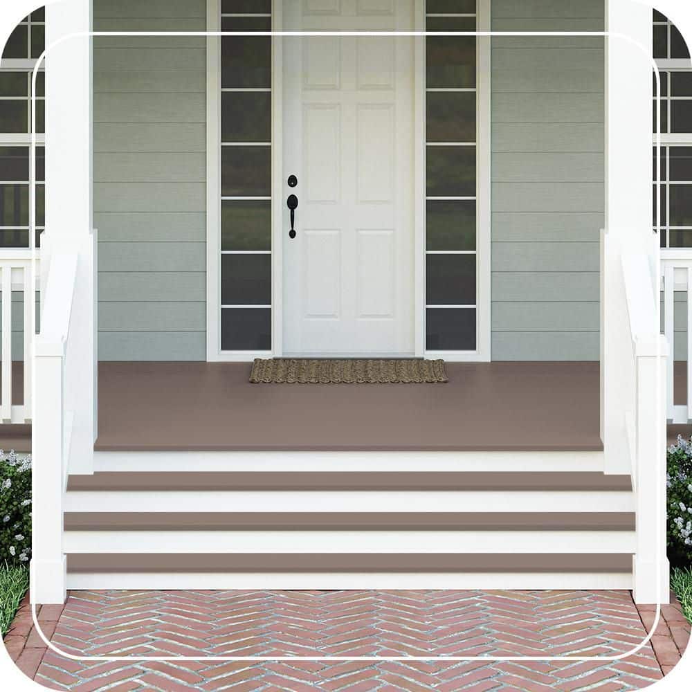 BEHR PREMIUM #BNC-22 Textured Low-Lustre Enamel Interior/Exterior Porch and Patio Anti-Slip Floor Paint (2)