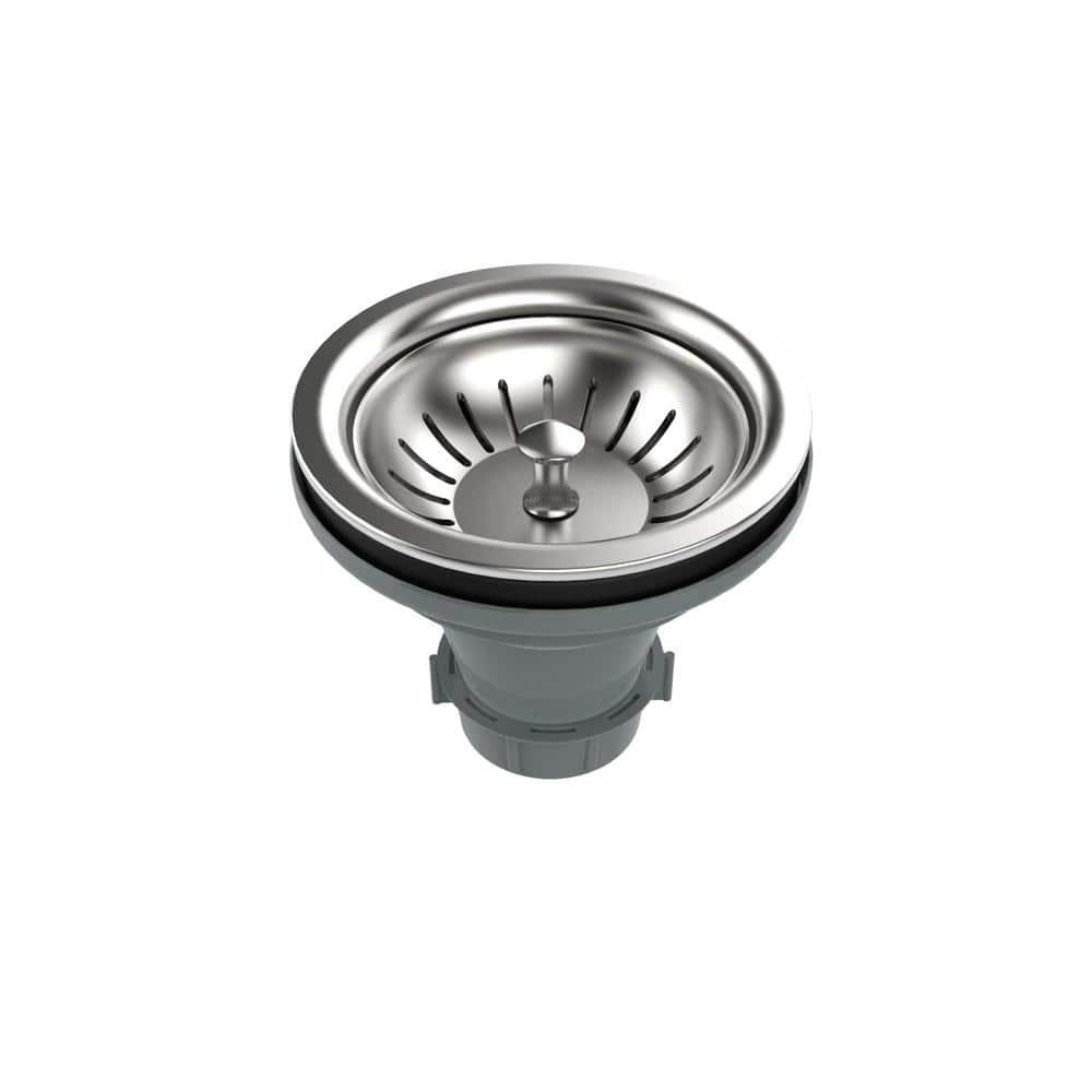Swiss Madison 4.5 in. Slotted Stainless Steel Drain (1)