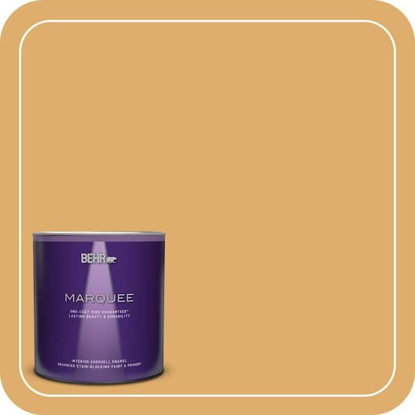 BEHR PREMIUM PLUS #320D-5 Sweet Maple Enamel Low Odor & Primer (4)