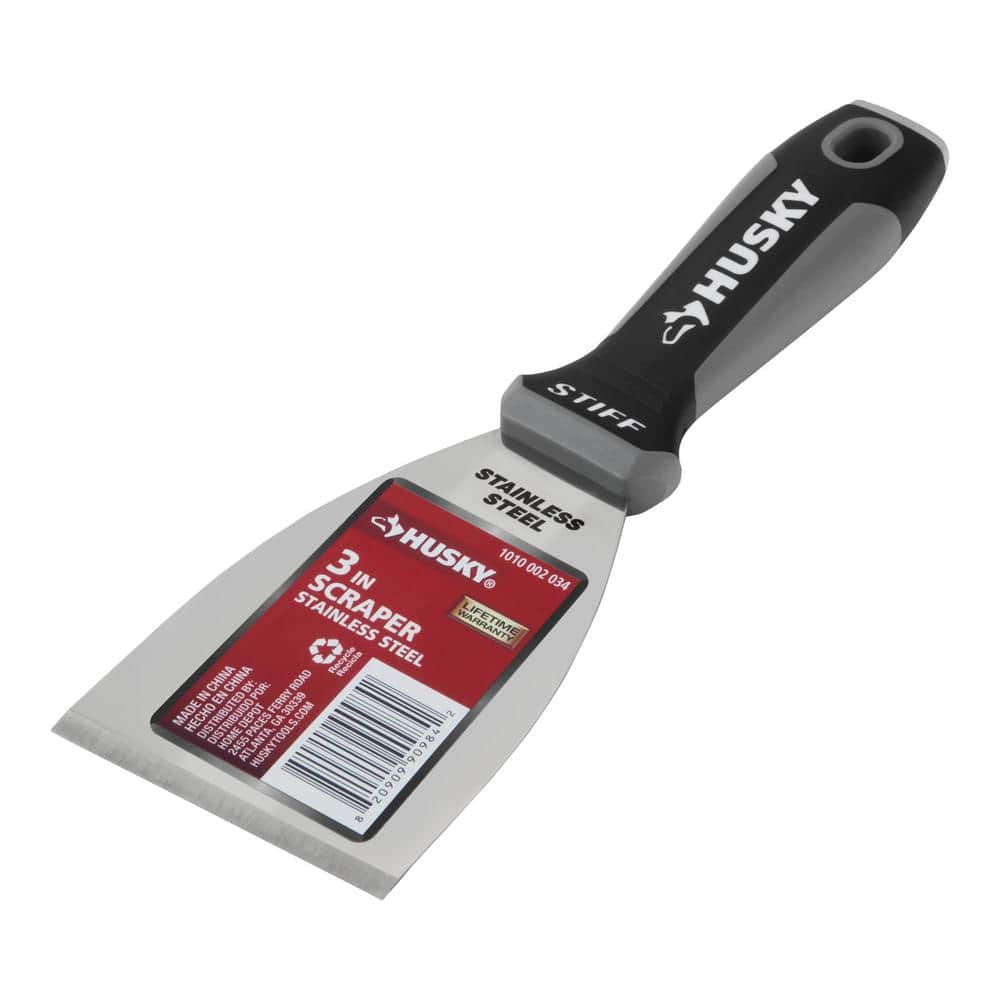 Husky 3 in. Scraper with Stainless Steel Blade