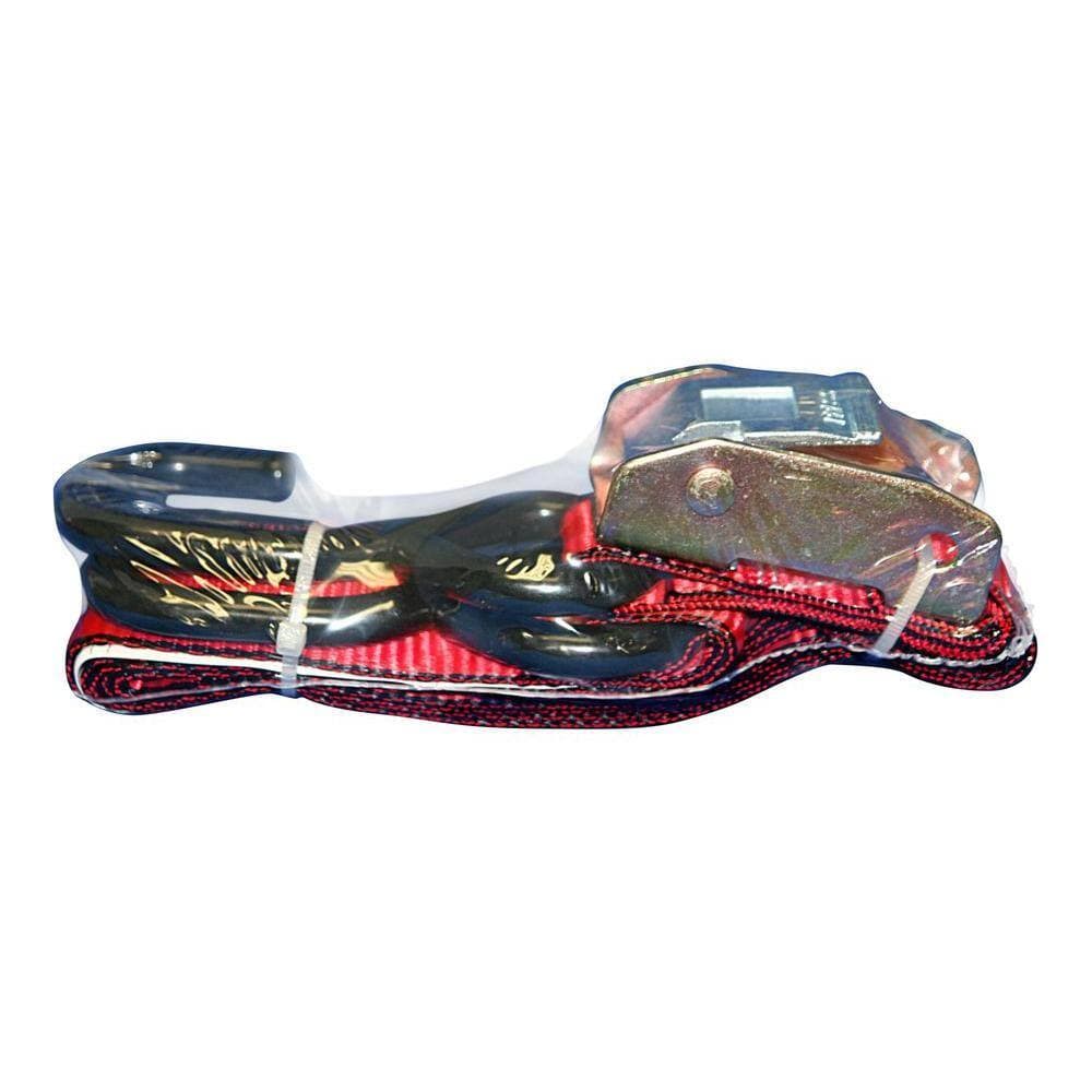 EVEREST Ready Pack 1 in. x 15 ft. Red Cam Buckle 1500 lbs./S-Hook (12 per Box) (3)
