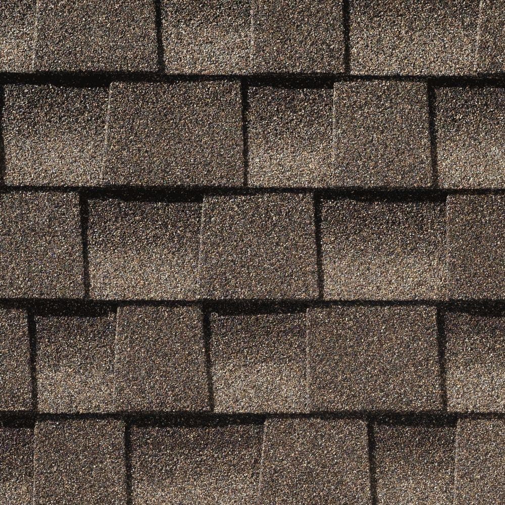 GAF Timberline HDZ Mission Brown Algae Resistant Laminated High Definition Shingles (33.33 sq. ft. per Bundle)