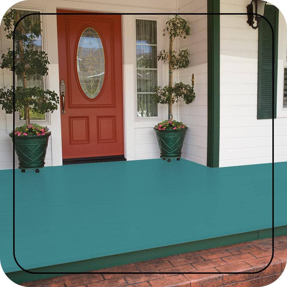 BEHR PREMIUM #M460-5 Low-Lustre Enamel Interior/Exterior Porch and Patio Floor Paint (2)