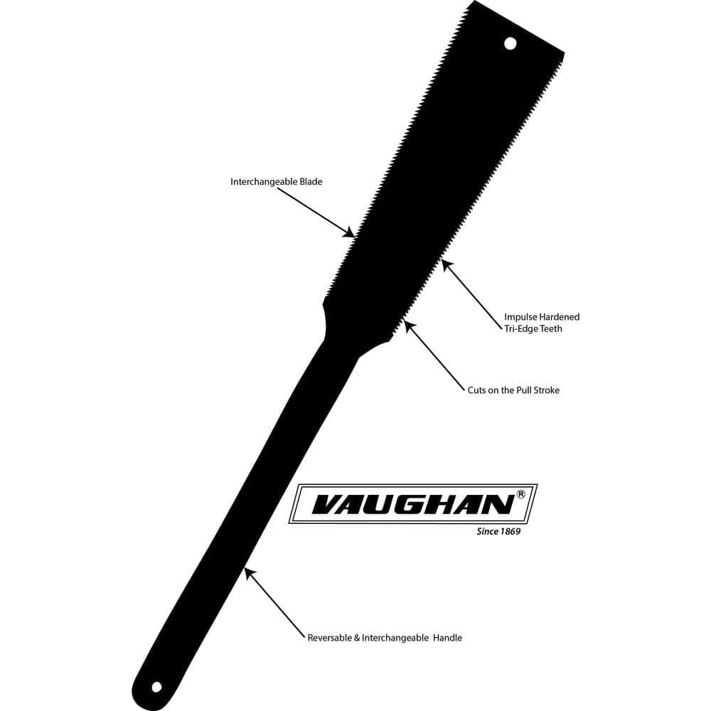 Vaughan 10 in. Pull Saw with Composite Handle (3)