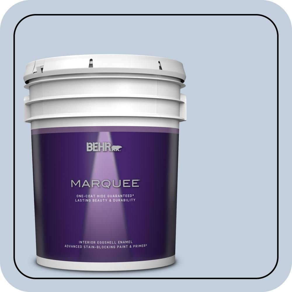 BEHR MARQUEE 5 gal. #PPU15-17 Monet One-Coat Hide Eggshell Enamel Interior Paint & Primer