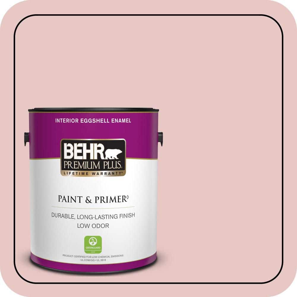 BEHR PREMIUM PLUS 1 gal. #S150-1 Cherubic Eggshell Enamel Low Odor Interior Paint & Primer