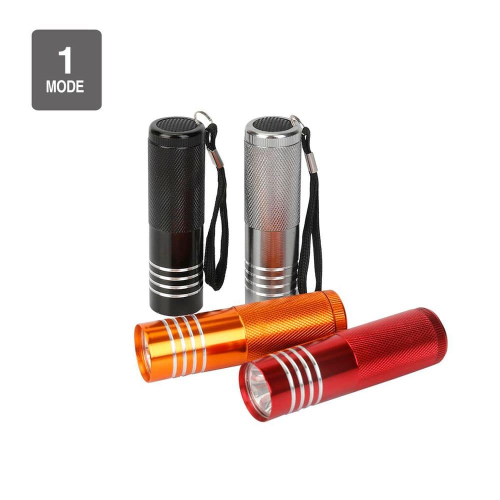 Defiant 100 Lumens LED Alkaline Flashlights (4-Pack) (4)