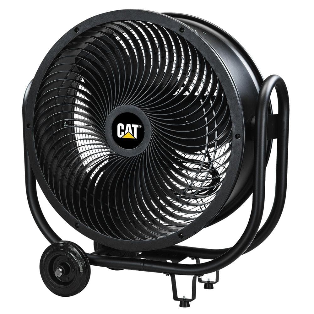 CAT 24 in. High-Velocity Industrial Grade Drum Fan Air Circulator (Black)
