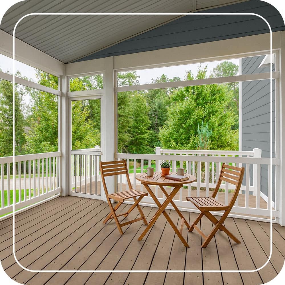 BEHR PREMIUM #SC-153 Color Waterproofing Exterior Wood Stain and Sealer (4)