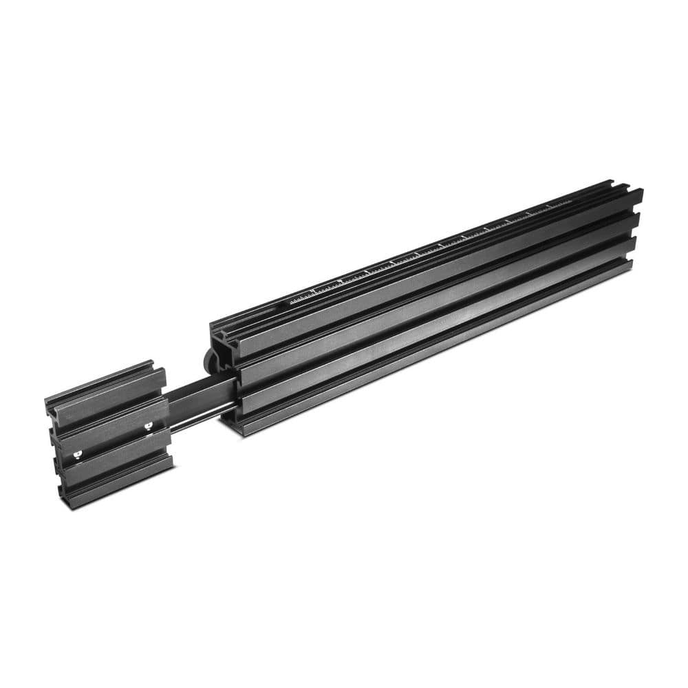 ‎POWERTEC Telescoping Fence Extendable to 34 in., Miter Gauge Fence for Woodworking (1)