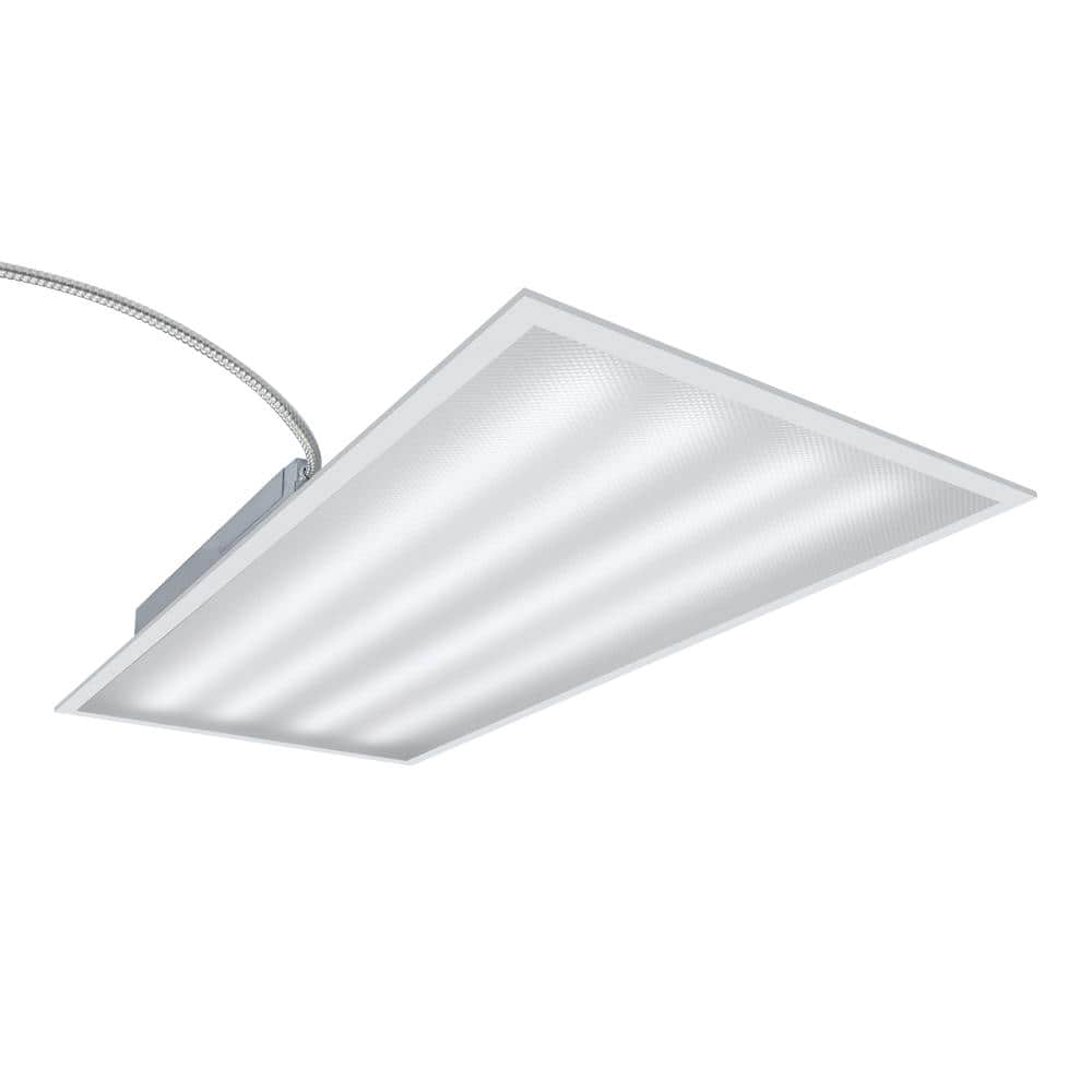 Metalux 2 ft. x 4 ft. 7900 Lumens Integrated LED Panel Light, 4000K 80 CRI (3)