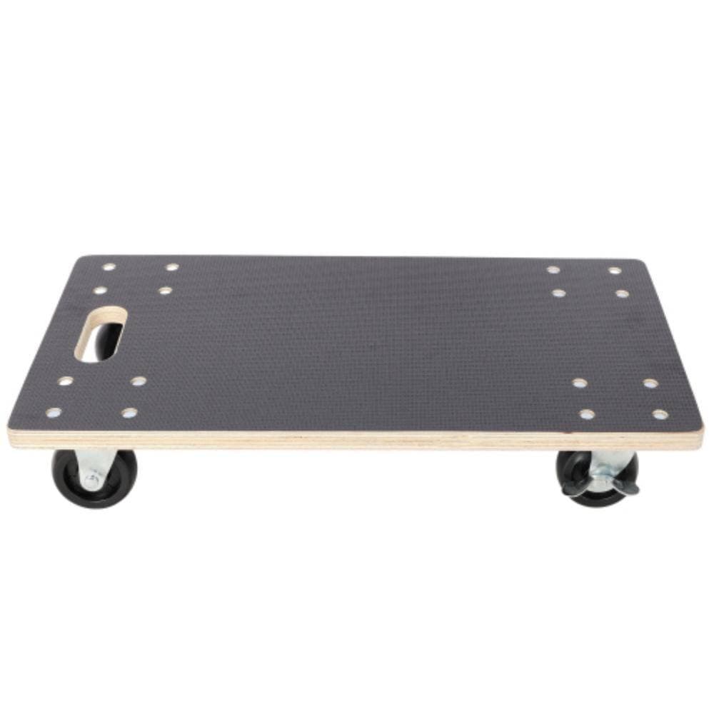 Primehome 22.5 in. x 11.4 in. Heavy Duty Wooden Furniture Dolly 2 Pack – 1320 lb Capacity with 4 PP Casters (2 Brakes) (3)