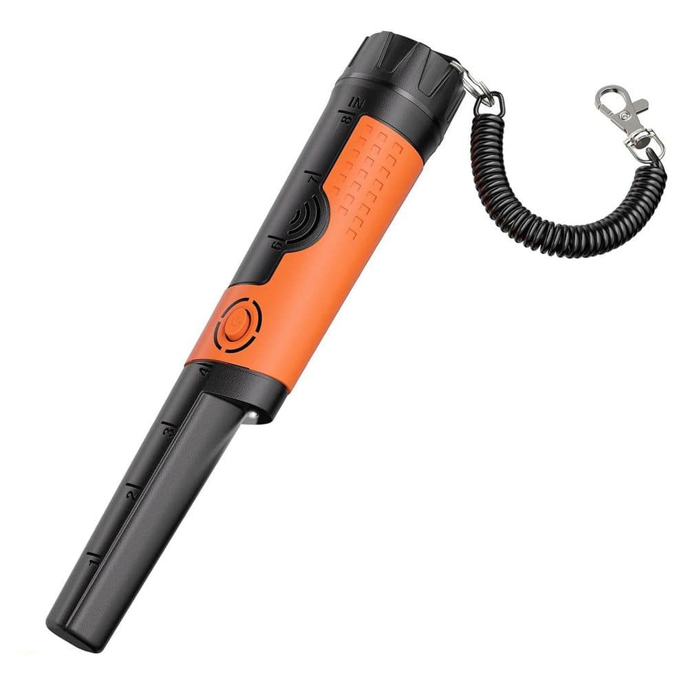 OBJLGEV Waterproof Handheld Metal Detector Pinpointer High Sensitivity 360° Detection Easy Use 2 Alert Modes