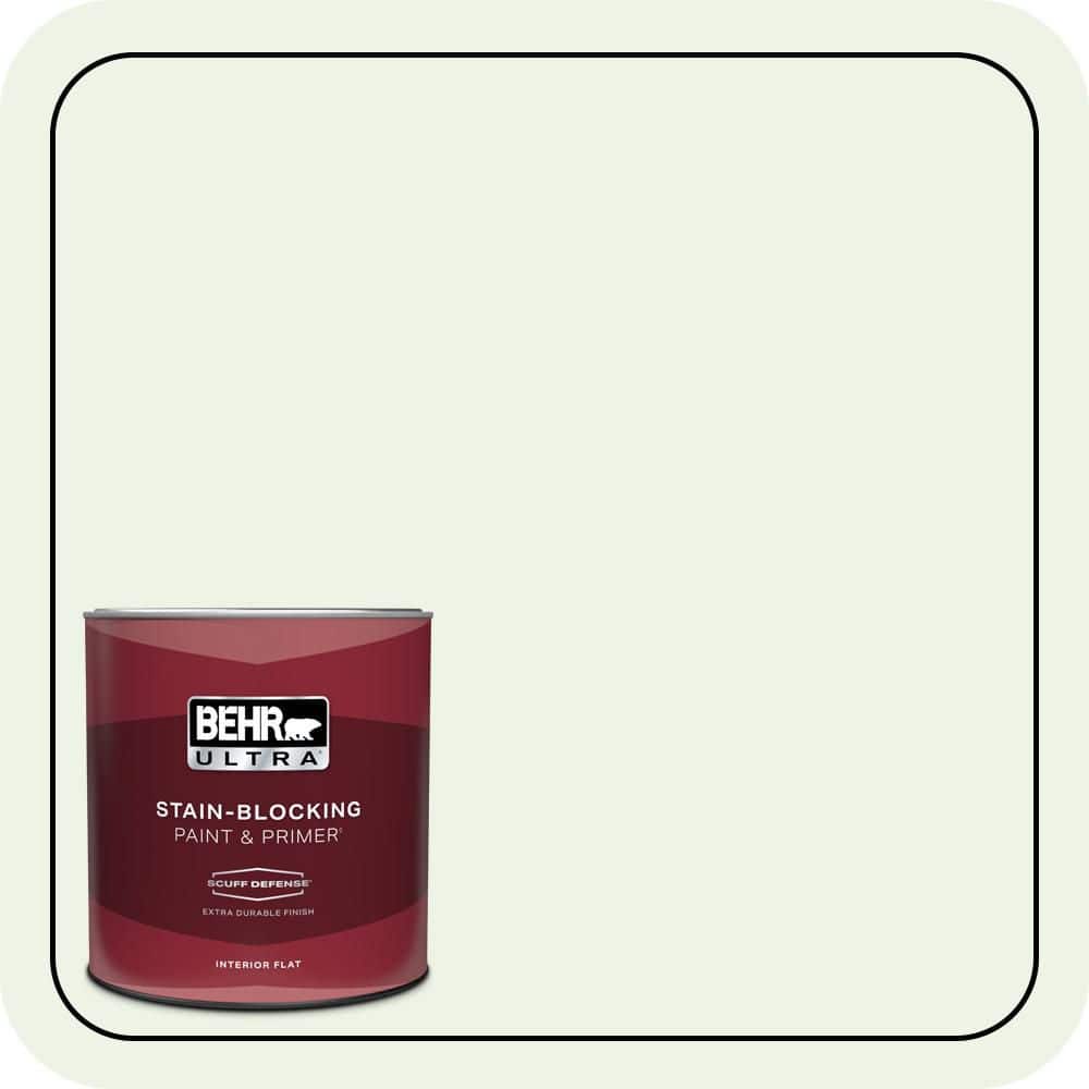 BEHR ULTRA 1 qt. #440A-1 Parsnip Extra Durable Flat Interior Paint & Primer