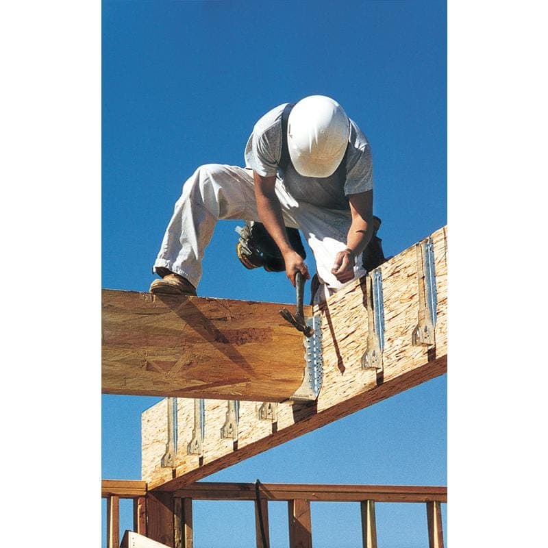 Simpson Strong-Tie IUS Galvanized Face-Mount Joist Hanger for 3-1/2 in. x 11-7/8 in. Engineered Wood (4)