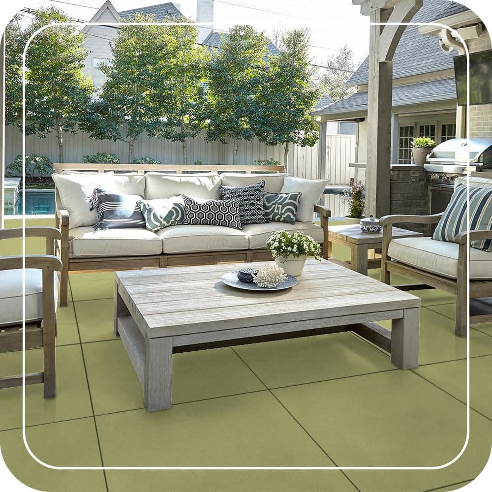 BEHR PREMIUM #400D-5 Textured Low-Lustre Enamel Interior/Exterior Porch and Patio Anti-Slip Floor Paint (3)